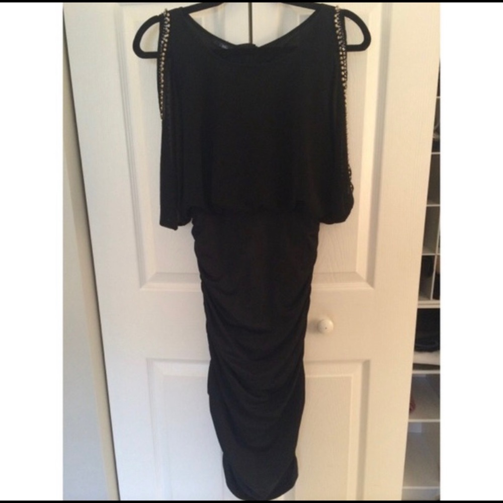 NWOT Misope Fancy Black Dress